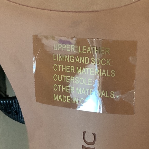 Banana Republic leather sandals 7.5 New black - Picture 3 of 6